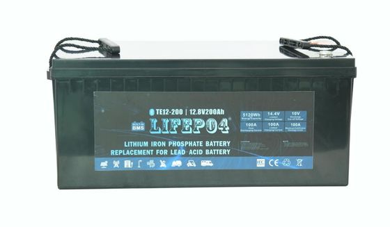 باتری قابل حمل Lifepo4 ABS 12V 200AH برای تامین برق پشتیبان