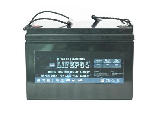 باتری قابل حمل Lifepo4 BMS 24V 12AH برای قدرت پشتیبان