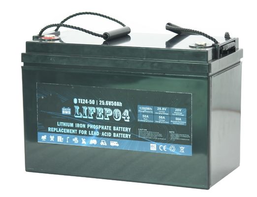 باتری قابل حمل 24 ولت 30 ساعت Lifepo4 باتری لیتیوم یون Lifepo4
