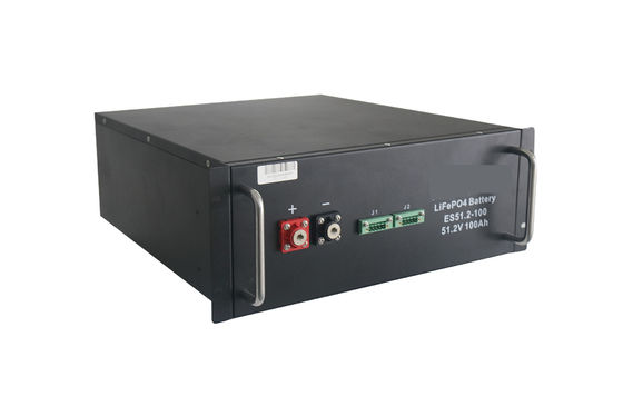 Lifepo4 48V 100AH ​​سیستم خورشیدی Rack Mount for Telecom Tower