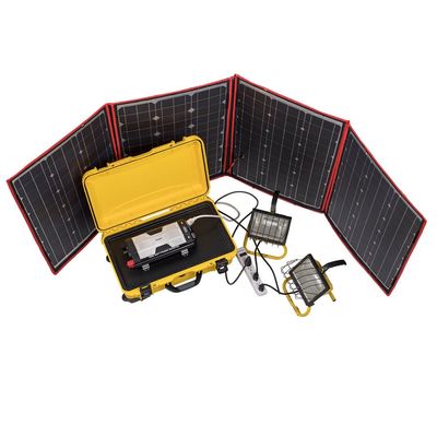 کیت باتری اضطراری منبع تغذیه قابل حمل 51.2v باتری پشتیبان لیتیوم در فضای باز