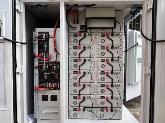 حمل و نقل AC400V سیستم ذخیره انرژی باتری BESS با تحمل دمای بالا و تکنولوژی باتری لیتیوم یون